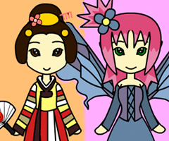 Fairy and Wedding Dress Up Fairy and Wedding Dress Up