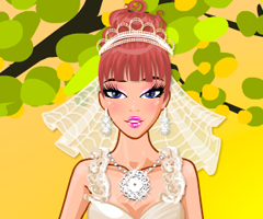 Golden Bride Dress Up Golden Bride Dress Up