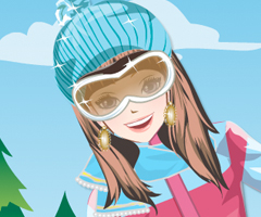 Snowboard Girl Dress Up Snowboard Girl Dress Up