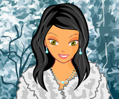 Sparkling Winter Party Dress Up Sparkling Winter Party Dress Up