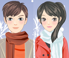Winter Romance Dress Up Winter Romance Dress Up