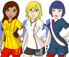 Lea Lilou and Lee World Cup Lea Lilou and Lee World Cup