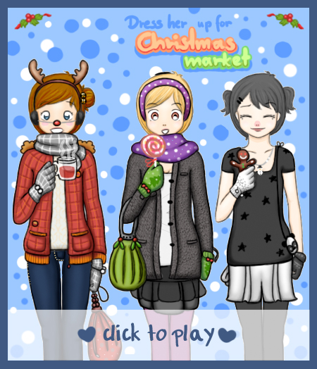 Games NB 12 Dress her up for Christmas Market