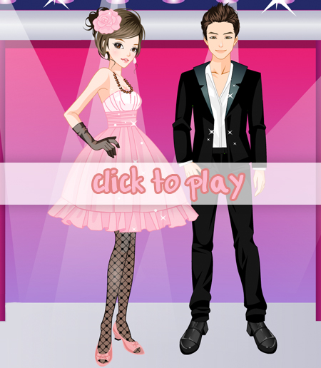 Dancing Couple Dress Up Pinkbunnylilli